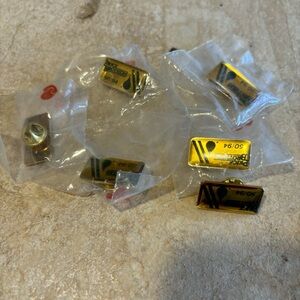 Six Vintage Price Brothers Lapel Pins